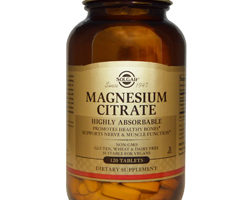 Solgar Magnesium Citrate Tablets