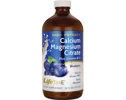 Life Time Calcium Magnesium Citrate Liquid