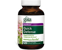 Gaia Herbs RapidRelief™ Quick Defense
