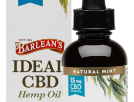 Barlean’s: Ideal CBD Hemp Oil 15mg