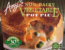 Amy’s Kitchen: Non-Dairy Vegetable Pot Pie