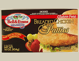 Bell & Evans: Gluten Free Breaded Chicken Patties