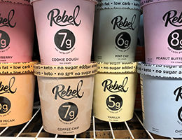 Rebel Keto Low-Carb Ice Cream
