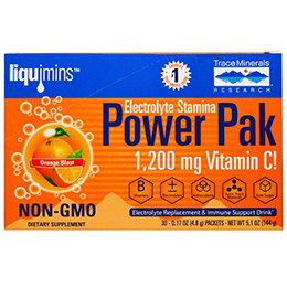 Trace Minerals Vitamin C & Electrolyte Power Pak